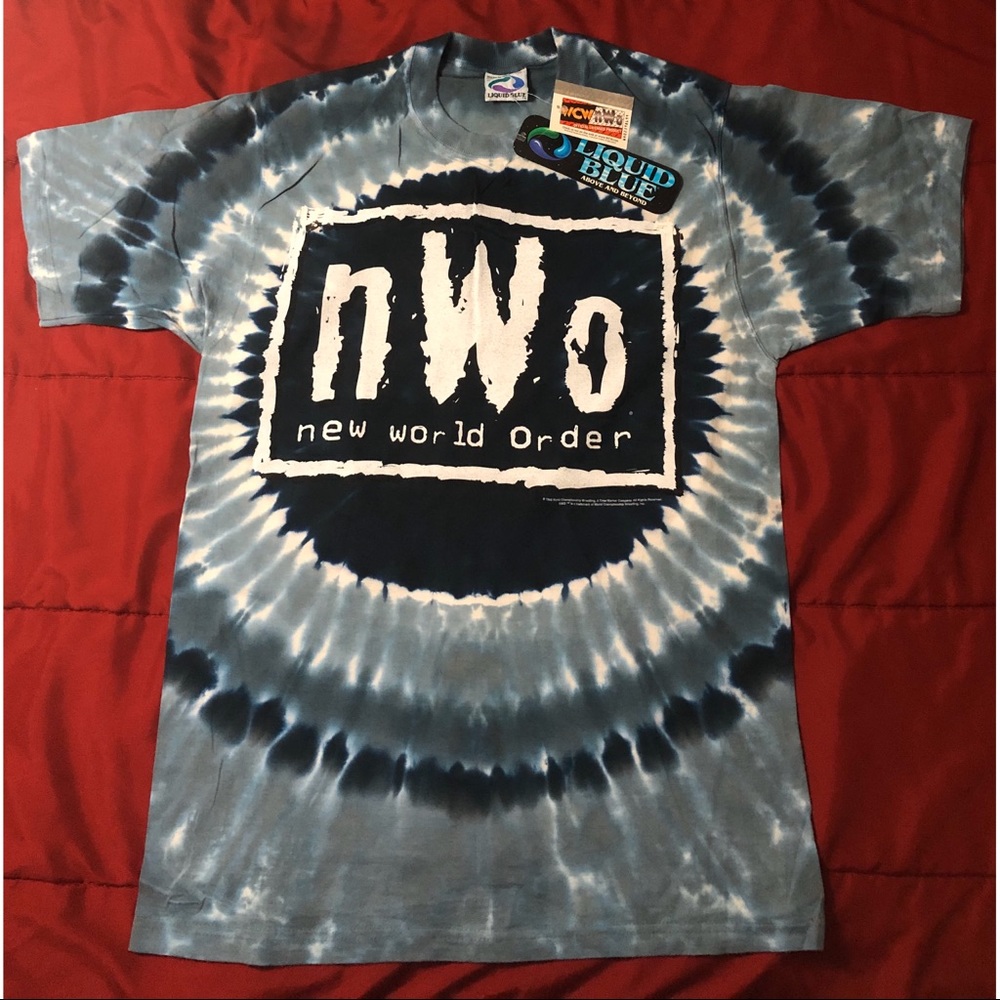 Vintage NWO Tye Dye Shirt/ WCW WWE 1990’s ECW